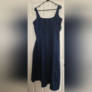 GAP Women's Blue Midi Dress